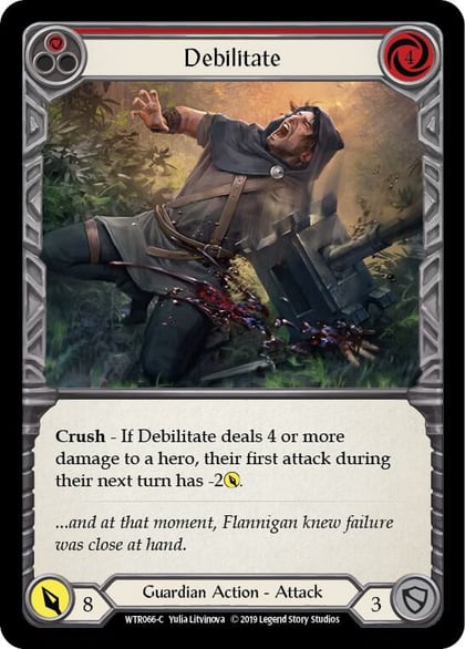 Debilitate (Red), Welcome to Rathe WTR066
