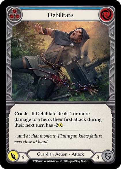 Debilitate (Blue), Welcome to Rathe WTR068
