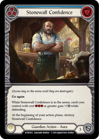 Stonewall Confidence (Blue), Welcome to Rathe WTR074