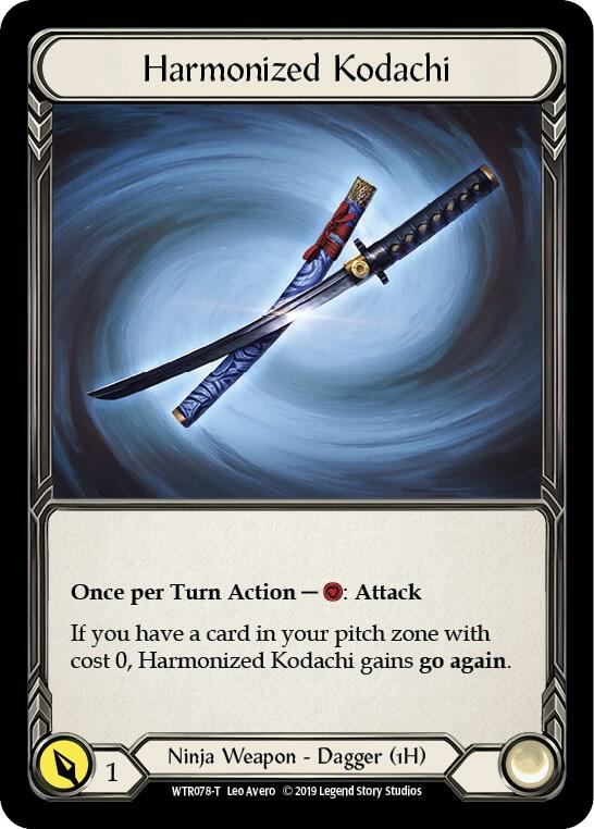 Harmonized Kodachi // Katsu, the Wanderer, Welcome to Rathe WTR078 // WTR076