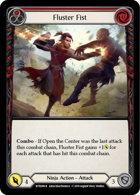 Fluster Fist (Red), Welcome to Rathe WTR086