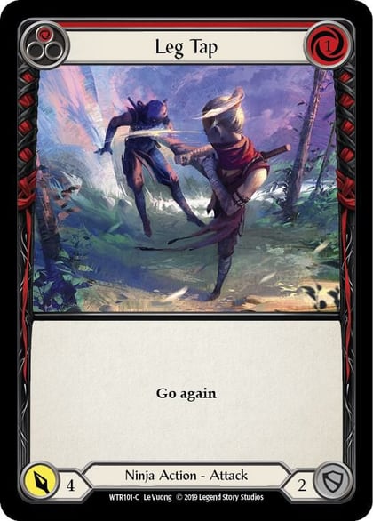 Leg Tap (Red), Welcome to Rathe WTR101