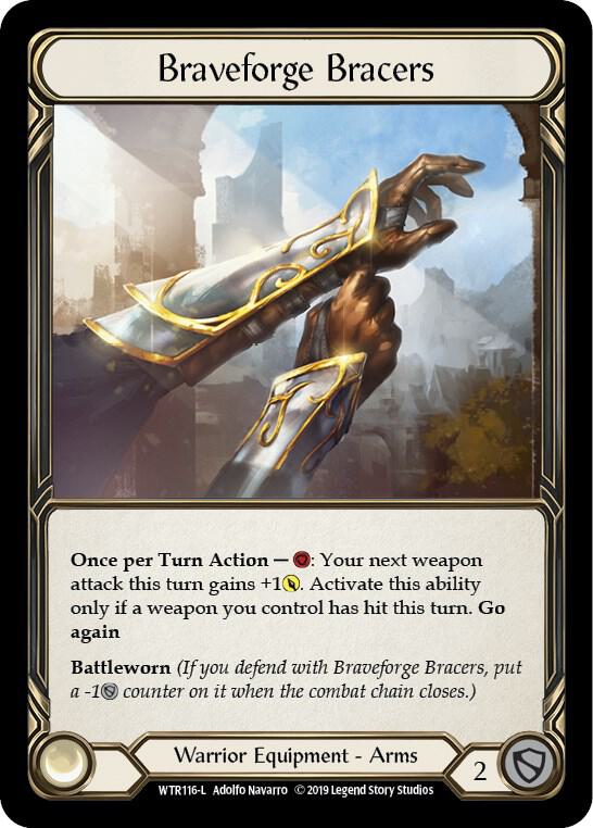 Braveforge Bracers, Welcome to Rathe WTR116