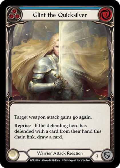 Glint the Quicksilver, Welcome to Rathe WTR118