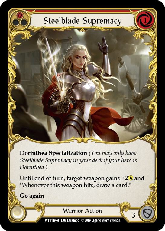 Steelblade Supremacy, Welcome to Rathe WTR119