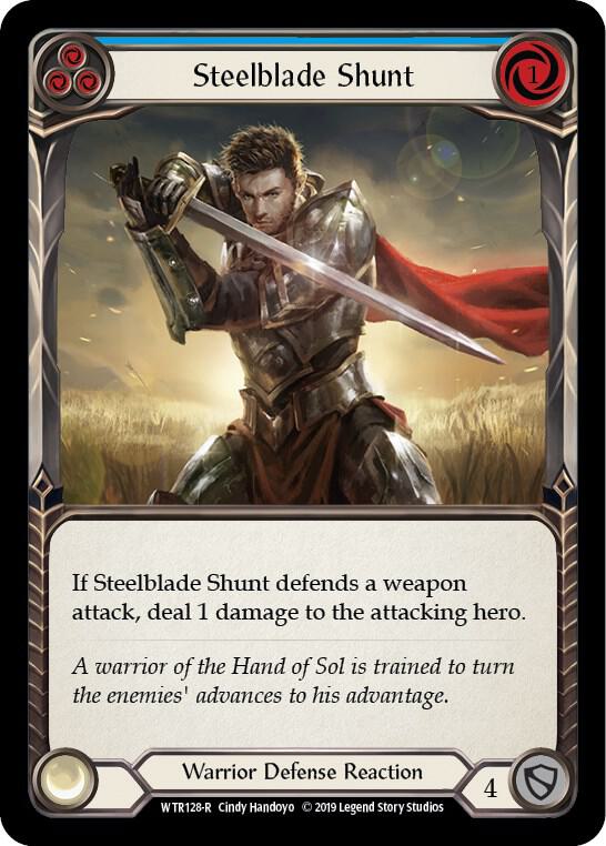 Steelblade Shunt (Blue), Welcome to Rathe WTR128