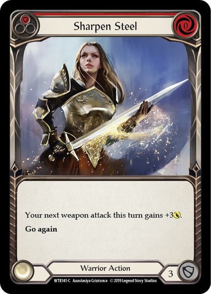 Sharpen Steel (Red), Welcome to Rathe WTR141
