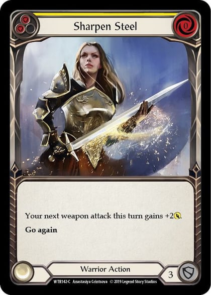 Sharpen Steel (Yellow), Welcome to Rathe WTR142