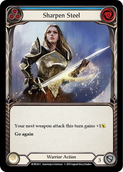 Sharpen Steel (Blue), Welcome to Rathe WTR143