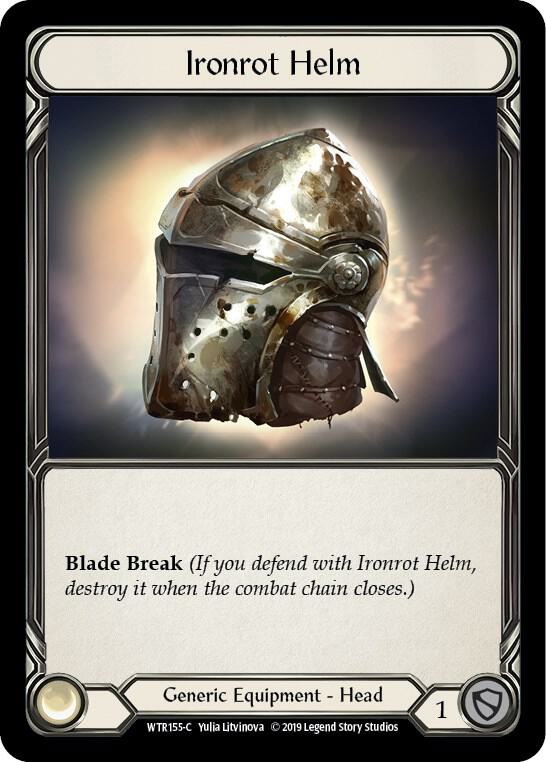 Ironrot Helm, Welcome to Rathe WTR155