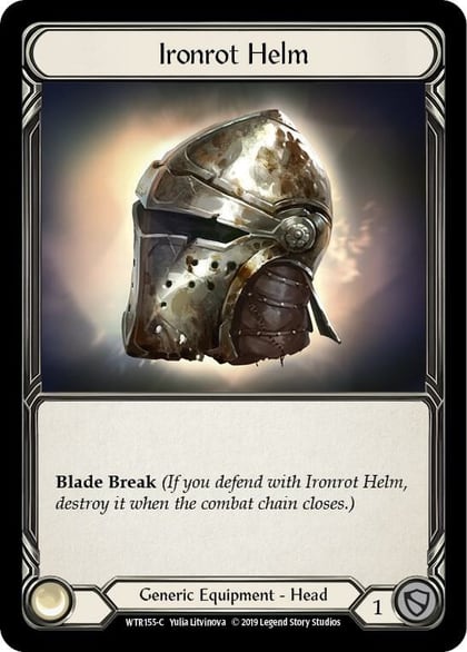 Ironrot Helm, Welcome to Rathe WTR155