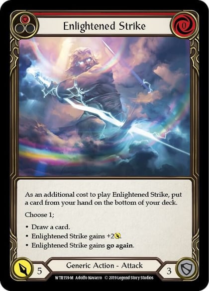 Enlightened Strike, Welcome to Rathe WTR159