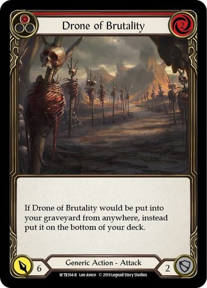 Drone of Brutality (Red), Welcome to Rathe WTR164