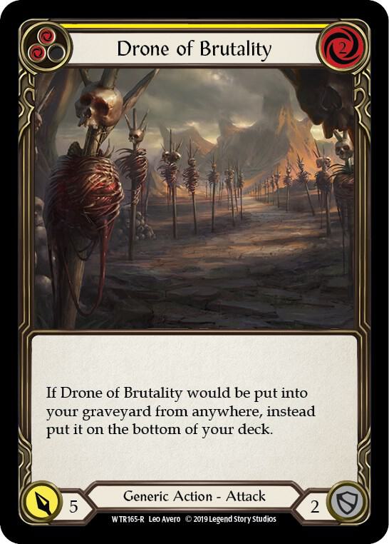 Drone of Brutality (Yellow), Welcome to Rathe WTR165