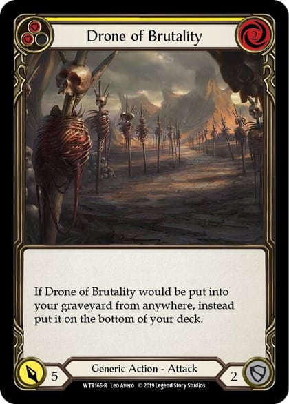 Drone of Brutality (Yellow), Welcome to Rathe WTR165