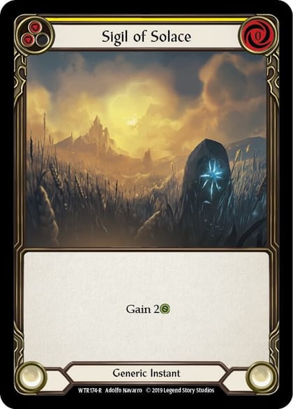 Sigil of Solace (Yellow), Welcome to Rathe WTR174