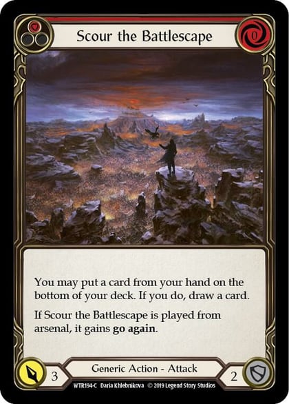 Scour the Battlescape (Red), Welcome to Rathe WTR194