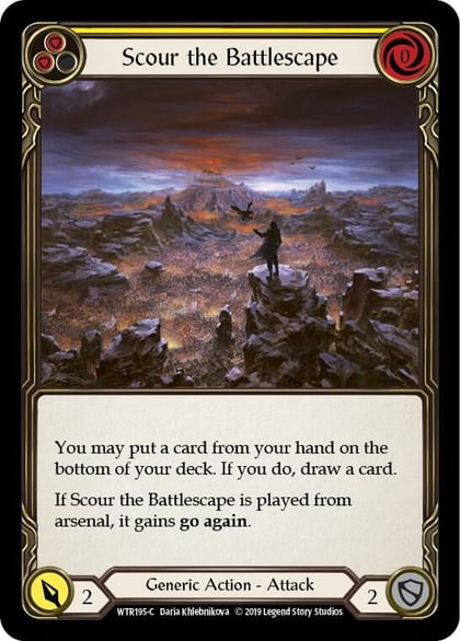 Scour the Battlescape (Yellow), Welcome to Rathe WTR195