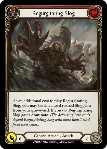 Regurgitating Slog (Red), Welcome to Rathe WTR197