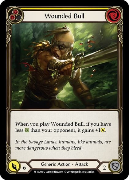 Wounded Bull (Yellow), Welcome to Rathe WTR201