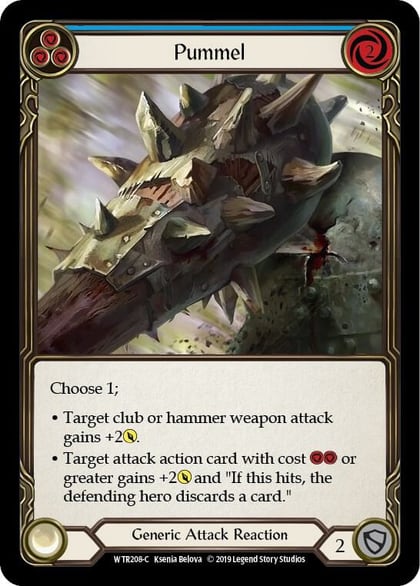Pummel (Blue), Welcome to Rathe WTR208