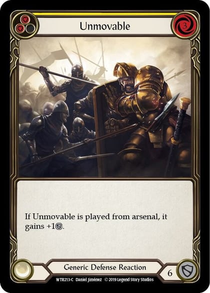 Unmovable (Yellow), Welcome to Rathe WTR213