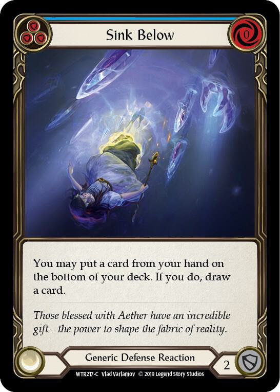 Sink Below (Blue), Welcome to Rathe WTR217