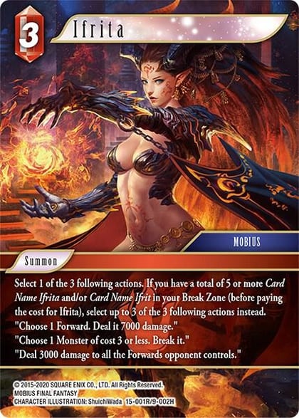 Ifrita, Crystal Dominion 15-001R/9-002H