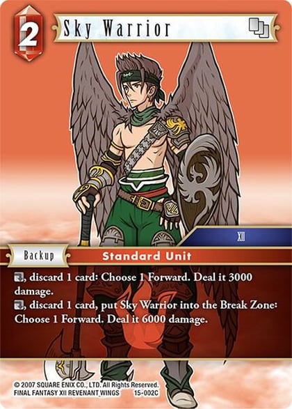 Sky Warrior, Crystal Dominion 15-002C