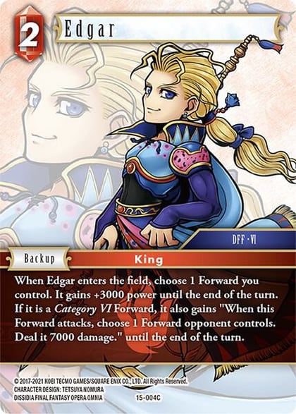 Edgar, Crystal Dominion 15-004C
