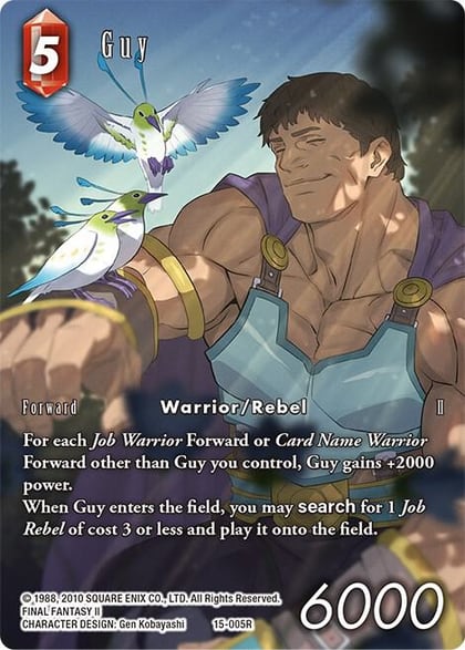 Guy (Full Art), Crystal Dominion 15-005R