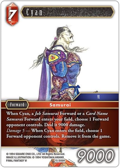 Cyan, Crystal Dominion 15-006H