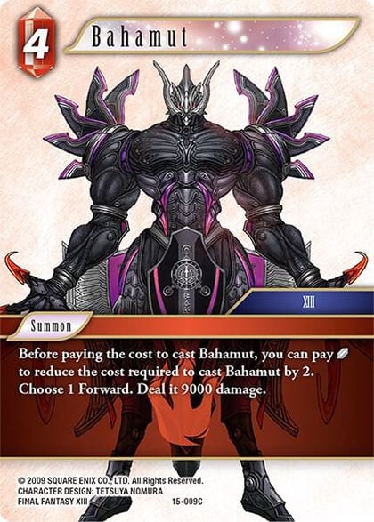 Bahamut, Crystal Dominion 15-009C