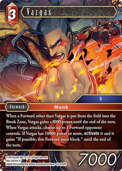 Vargas, Crystal Dominion 15-010R