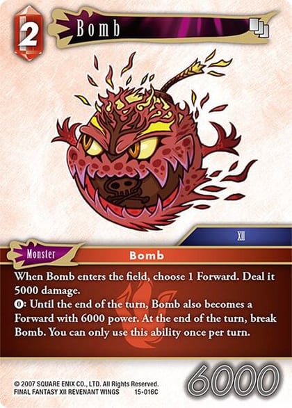Bomb, Crystal Dominion 15-016C