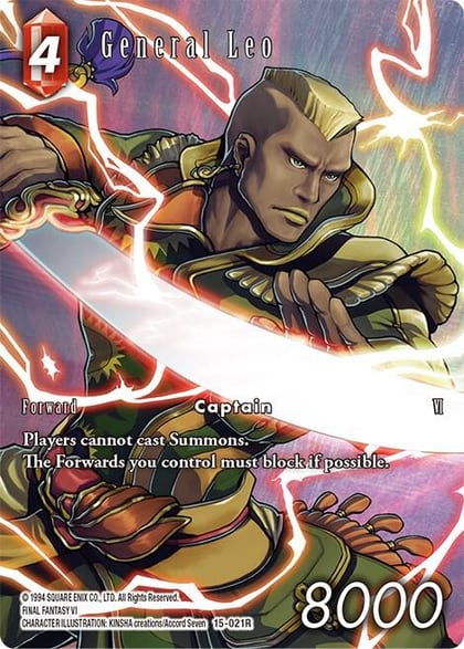 General Leo (Full Art), Crystal Dominion 15-021R