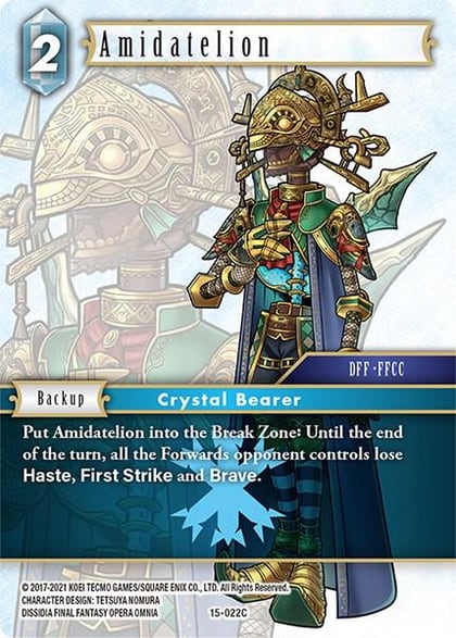 Amidatelion, Crystal Dominion 15-022C