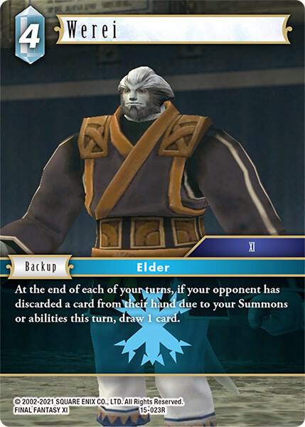 Werei, Crystal Dominion 15-023R