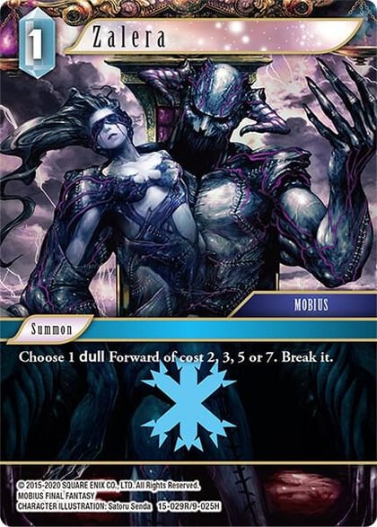 Zalera, Crystal Dominion 15-029R/9-025H