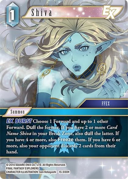 Shiva EX, Crystal Dominion 15-030H