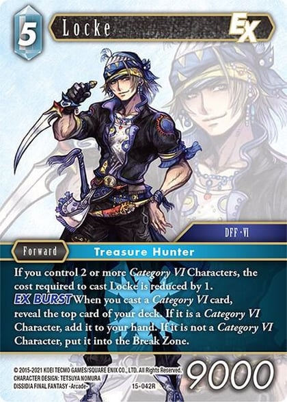 Locke EX, Crystal Dominion 15-042R