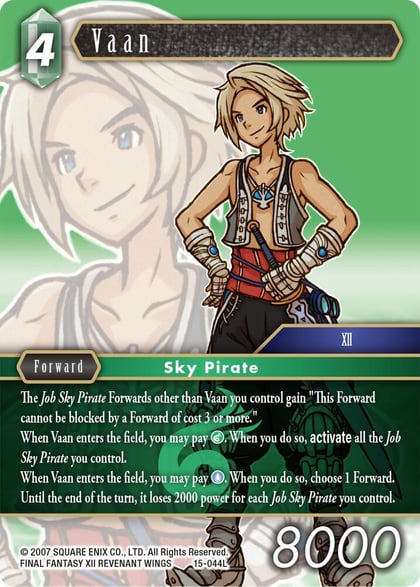 Vaan, Crystal Dominion 15-044L