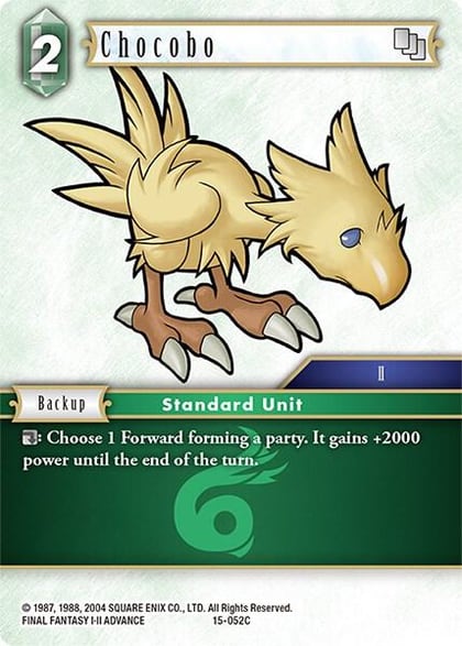 Chocobo, Crystal Dominion 15-052C