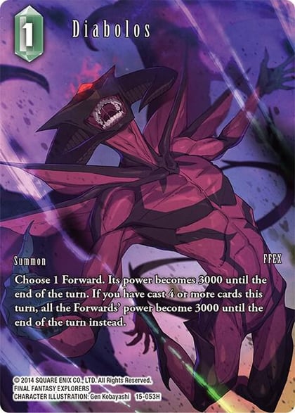 Diabolos (Full Art), Crystal Dominion 15-053H