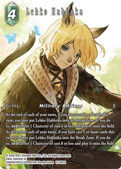 Lehko Habhoka (Full Art), Crystal Dominion 15-061H