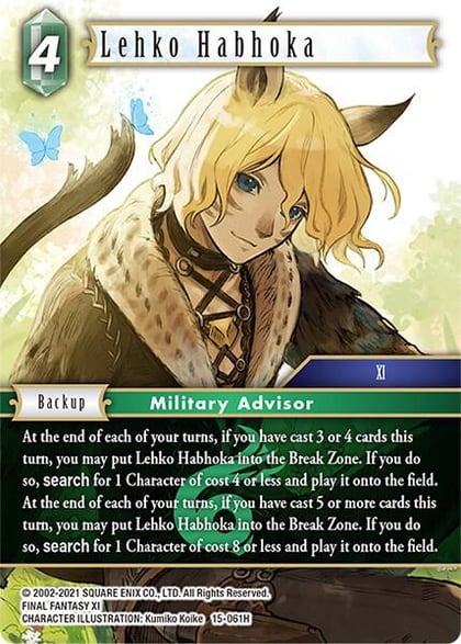 Lehko Habhoka, Crystal Dominion 15-061H