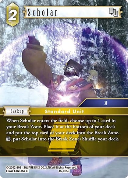 Scholar (65), Crystal Dominion 15-065C