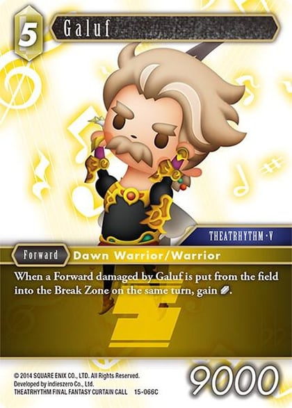 Galuf, Crystal Dominion 15-066C