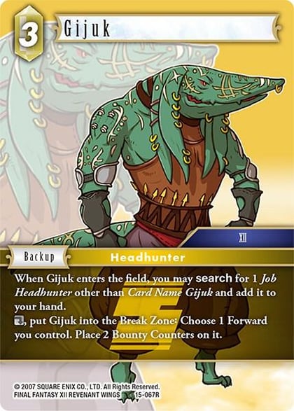 Gijuk, Crystal Dominion 15-067R