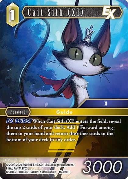 Cait Sith (XI) EX, Crystal Dominion 15-070R